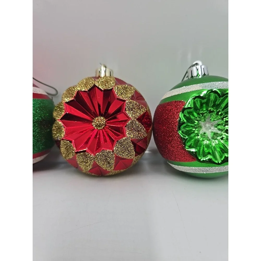 Vintage Mouth Blown Blown Glass Germany 5 Christmas Ornaments